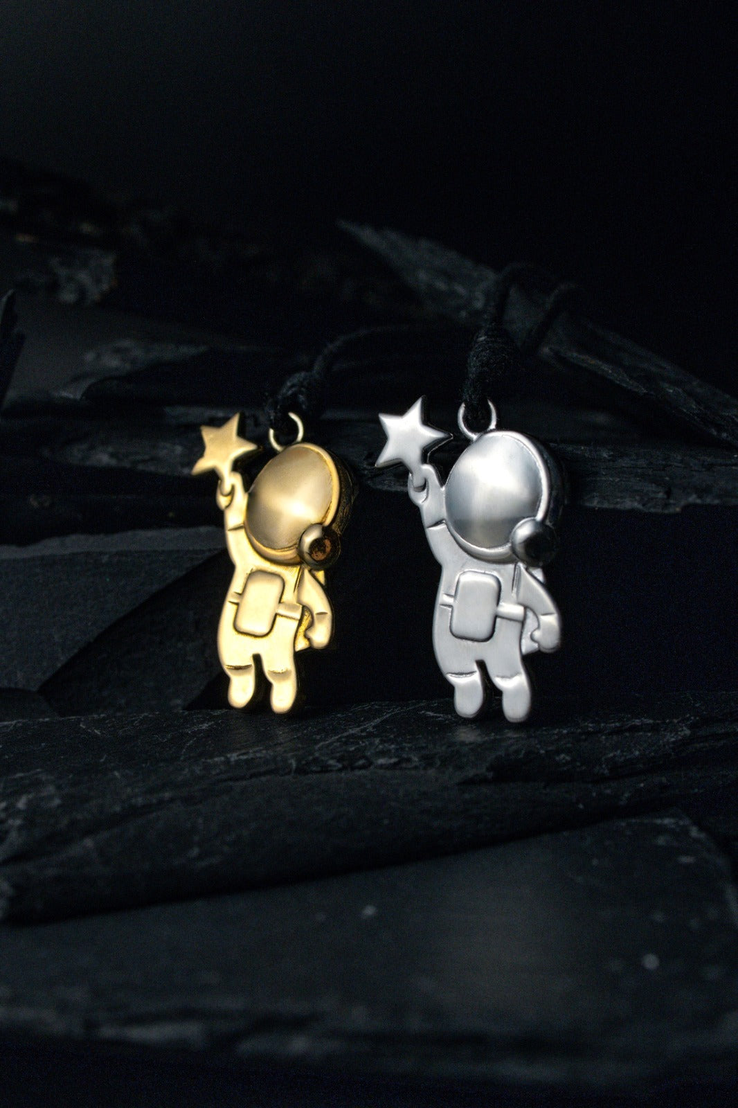 Collana Astronauta ✨ Argento regolabile